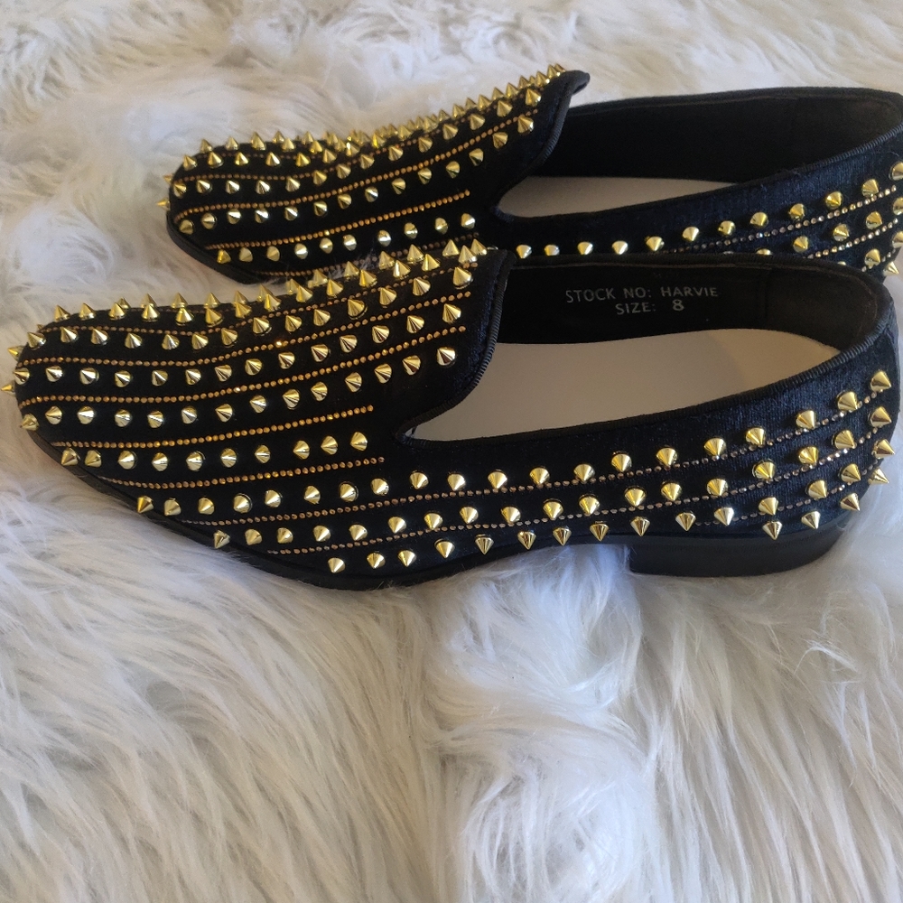 Men's Spiked Dress Shoes